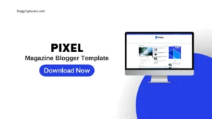 Pixel Blogger Template